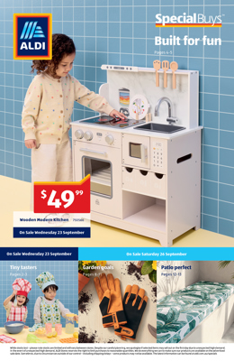 Aldi catalogue or promo